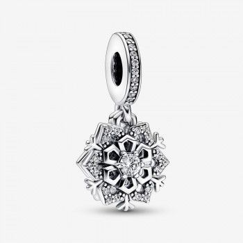 Pandora® 'Snowflake' Damen Sterling Silber Charm - Silber 792355C01