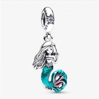 Pandora® 'Disney The Little Mermaid' Damen Sterling Silber Charm - Silber 792695C01