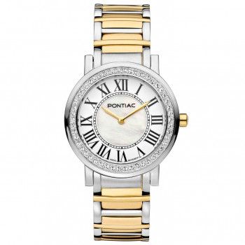 Pontiac® Analog 'Roman' Damen Uhr P10081