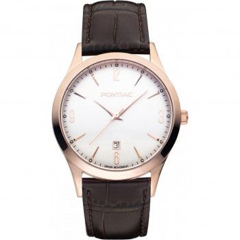 Pontiac® Analog 'Timeless' Herren's Uhren P20003