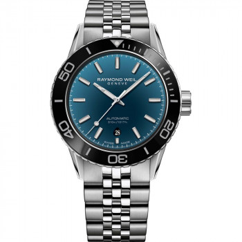 Raymond Weil® Analog 'Freelancer Diver Geneva Limited Editio' Herren's Uhren 2760-ST1-GVA01