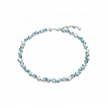 Swarovski® 'Gema' Damen Metall Halsband - Silber 5666007