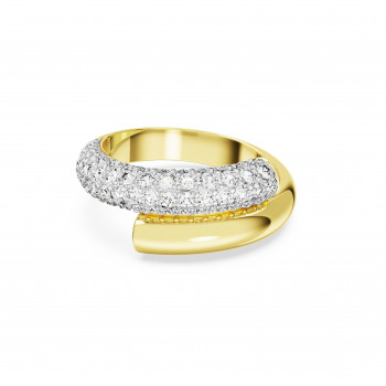 Swarovski® 'Dextera' Damen Verchromtem Metall Ring - Gold 5668813