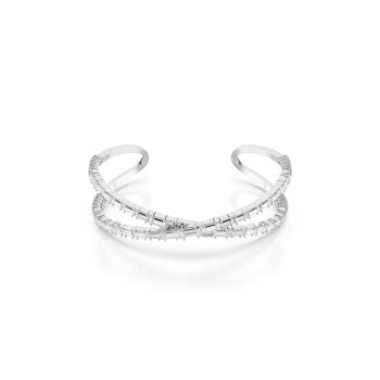 Swarovski® 'Hyperbola' Damen Metall Armbänd - Silber 5677626