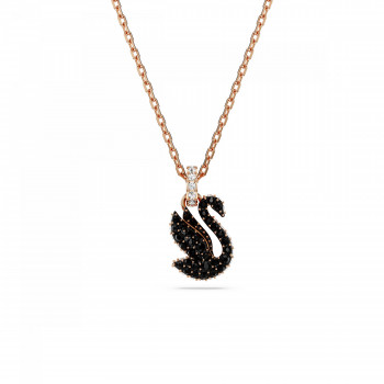 Swarovski® 'Swan' Damen Verchromtem Metall Halsband - Rosé 5678046
