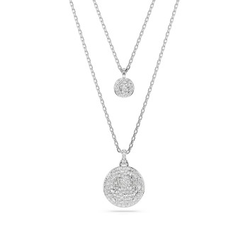 Swarovski® 'Meteora' Damen Metall Halsband - Silber 5684244