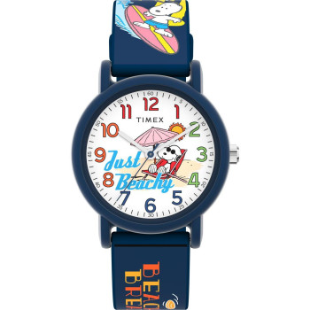 Timex® Analog 'Peanuts Weekender Color Rush' Kind Uhr TW2V78600