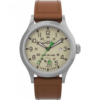 Timex® Analog 'Peanuts Expedition Scout Take Care' Herren Uhr TW4B25000