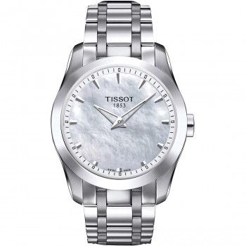 Tissot® Analog 'Couturier Secret Date' Damen's Uhren T0352461111100