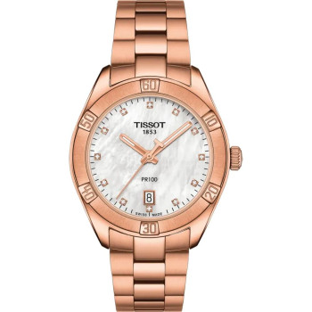 Tissot® Analog 'Pr 100' Damen Uhr T1019103311600