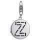 Esprit® 'Letter Fabric Z' Damen Sterling Silber Charm - Silber ESCH91147A000
