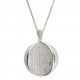 Orphelia® Damen Sterling Silber Halskette mit Anhänger - Silber ZH-4578