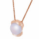 Orphelia® 'Hedda' Damen Sterling Silber Halskette mit Anhänger - Rosé ZH-7229