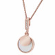 Orphelia® Damen Sterling Silber Halskette mit Anhänger - Rosé ZH-7285/RG