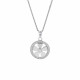 Orphelia® Damen Sterling Silber Halskette mit Anhänger - Silber ZH-7298