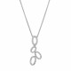 Orphelia® Damen Sterling Silber Halskette mit Anhänger - Silber ZH-7308