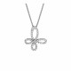 Orphelia® Damen Sterling Silber Halskette mit Anhänger - Silber ZH-7350