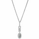 Orphelia® 'Lily' Damen Sterling Silber Anhanger mit Kette - Silber ZH-7582
