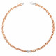 Orphelia® Damen Sterling Silber Halsband - Rosé ZK-7159