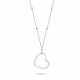 Orphelia® 'Laguna' Damen Sterling Silber Halskette mit Anhänger - Silber ZK-7183