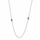 Orphelia® 'Euphemia' Damen Sterling Silber Halsband - Rosé ZK-7411