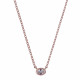 Orphelia® 'Robin' Damen Sterling Silber Halsband - Rosé ZK-7434