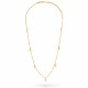 Orphelia® 'Heritage' Damen Sterling Silber Halsband - Gold ZK-7559/G