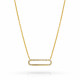 Orphelia® 'Charm' Damen Sterling Silber Halsband - Gold ZK-7563/G