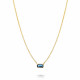 Orphelia® 'Ultimate' Damen Sterling Silber Halsband - Gold ZK-7567/G