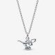 Pandora® 'Disney Aladdin' Damen Sterling Silber Halskette mit Anhänger - Silber 392347C01-45