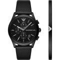 Emporio Armani® Chronograph 'Paolo' Herren Uhr AR80070SET