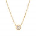 Orphelia® 'Alexandria' Damen Gelbgold 18K Halskette mit Anhänger - Gold KD-2035/1