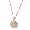 Orphelia® 'Vera' Damen's Sterling Silber Halskette mit Anhänger - Rosé ZH-7231/RG