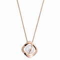 Orphelia® 'Aina' Damen's Sterling Silber Halskette mit Anhänger - Rosé ZH-7471/RG