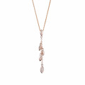 Orphelia® 'Loana' Damen's Sterling Silber Halskette mit Anhänger - Rosé ZH-7505/RG