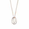 Orphelia® 'Heloise' Damen Sterling Silber Halskette mit Anhänger - Rosé ZH-7509