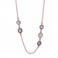 Orphelia® 'Fawn' Damen Sterling Silber Halsband - Rosé ZK-7410