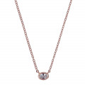 Orphelia® 'Robin' Damen Sterling Silber Halsband - Rosé ZK-7434