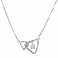 Orphelia® 'Santorini' Damen Sterling Silber Halsband - Silber ZK-7570