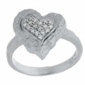 Orphelia® Damen Sterling Silber Ring - Silber ZR-7082