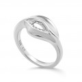 Orphelia® 'Anet' Damen Sterling Silber Ring - Silber ZR-7520