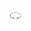 Swarovski® 'Vittore' Damen Verchromtem Metall Ring - Rosé 5351769