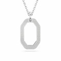 Swarovski® 'Dextera' Damen Metall Halskette mit Anhänger - Silber 5642388