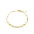 Swarovski® 'Constella' Damen Verchromtem Metall Halsband - Gold 5683354